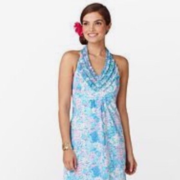 Lilly Pulitzer Dresses & Skirts - NWT Lily Pulitzer Floral Lillian Halter Dress 4